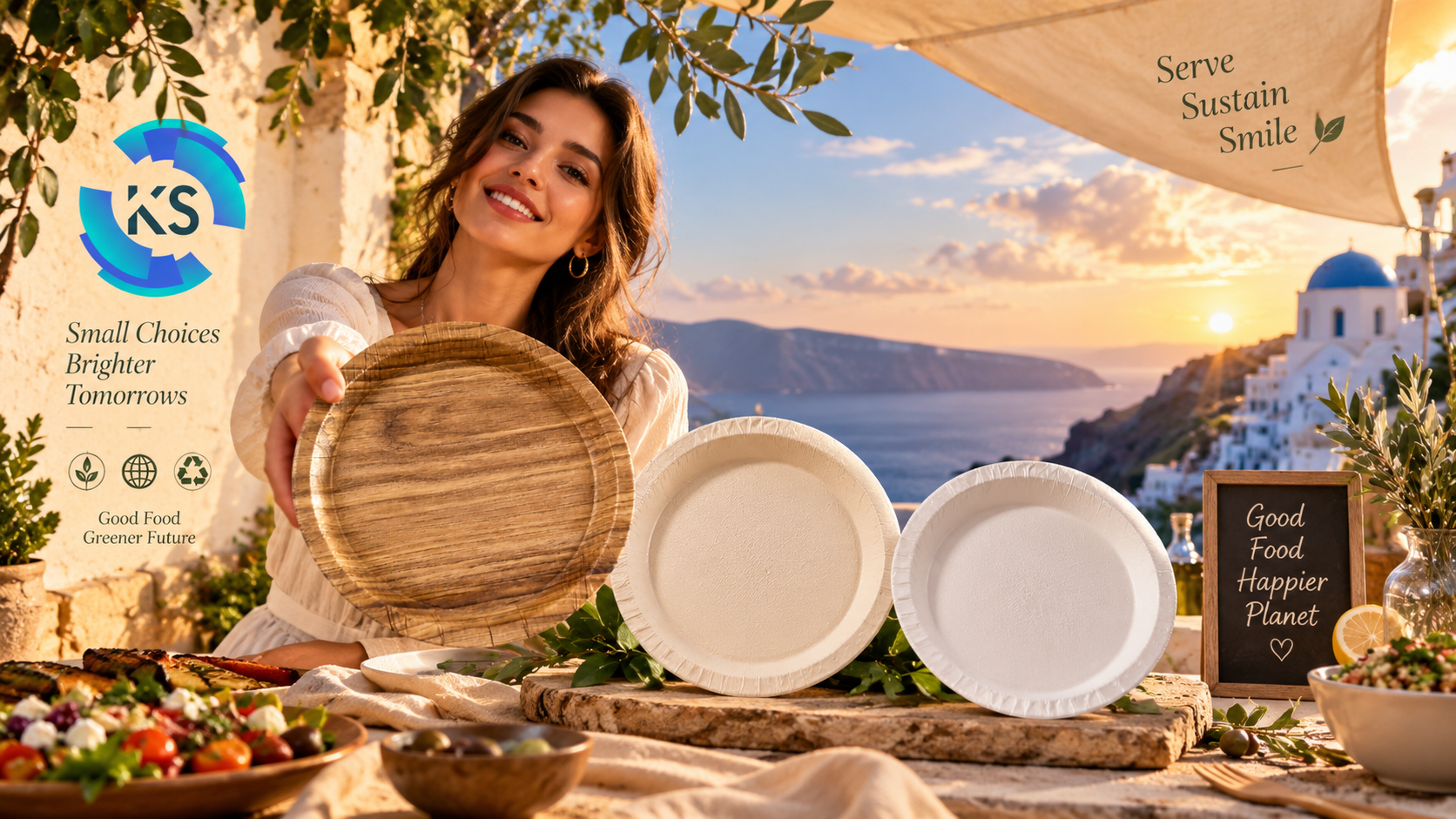 Corrugation Paper Plate 8''