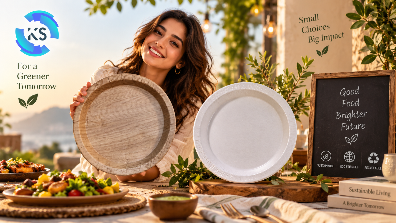 Corrugation Paper Plate 9''